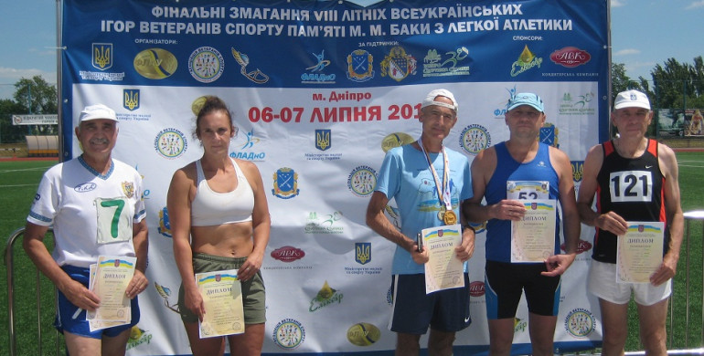 Рівненські легкоатлети здобули 12 медалей Всеукраїнських ігор